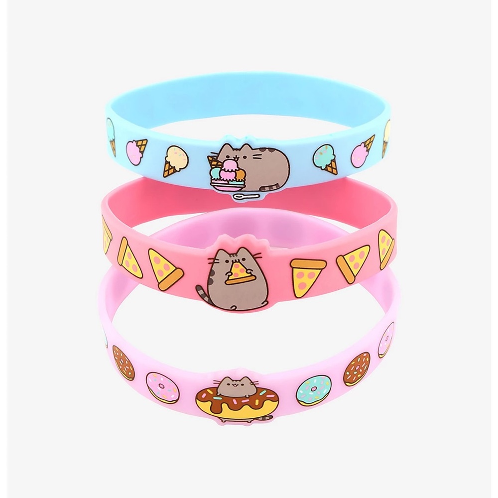 Pusheen Rubber Bracelets